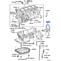 TOYOTA GENUINE SEAL, ENGINE REAR OIL OEM 90311-76003