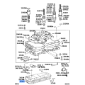 Transmission Filter for Toyota A40D, A41D (1976-Up) - OEM# 35303-30031, 35303-30000