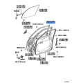 Toyota Land Cruiser FJ80 FZJ80 LX450 Front Door Glass Run Seal, Left Hand