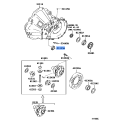 Genuine Toyota Manual Transmission Input Shaft Seal 90311-25028