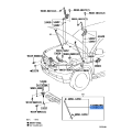 TOYOTA 53450-69145 Genuine Hood Support Assembly Left Hand