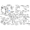 TOYOTA 16711-17021 Genuine Fan Shroud Sub-Assembly