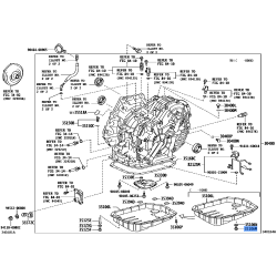OEM TOYOTA Automatic Transmission Oil Pan Drain Plug 90341-12034