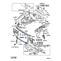 TOYOTA 53714-52020 Genuine Front Fender Apron Extension Left Hand
