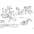 Toyota Water By-Pass Hose NO.5 16282-31010