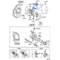 Toyota Caliper Retainer 47743-60280