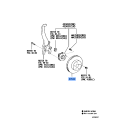 Lexus GS300 (2006) OEM Front Brake Rotor - Single Rotor