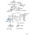 Door Striker Lock Latch - Toyota Pickup 1984-1995