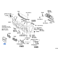 Toyota Front Bumper Winch Cover Sub-Assembly