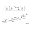 TOYOTA 17565-0M010 SUPPORT, EXHAUST PIPE