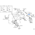 Genuine Toyota Hose, Water By-Pass, No. 6, 16283-75030