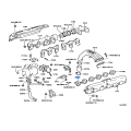 TOYOTA 17171-17010 Gasket, Intake To Exhaust Manifold