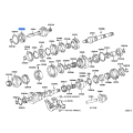 TOYOTA 90363-40092 Genuine Radial Ball Bearing