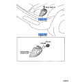 Toyota Lamp Assy, Clearance, RH 8161037130