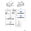 Toyota PLATE BODY SIDE 75473-33090