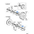 TOYOTA 43525-22010 CAP, FRONT WHEEL ADJUSTING LOCK