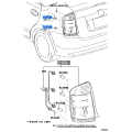 Clip, Luggage Trim, Rear