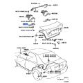 Toyota Cover, Luggage Compartment Door Hinge, LH