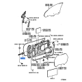Toyota Genuine Front Door Check Assembly 68610-02280