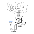Toyota Side Corner Light Lens Part #81611-89101