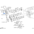 Genuine TOYOTA Chain Tensioner Slipper