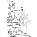 TOYOTA Sequoia Tundra LX570 Cooling Pump Fan Pulley Bracket 16380-38010