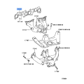 TOYOTA 17171-58020 Gasket, Manifold to Cylinder Head