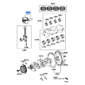 TOYOTA 13101-21050 Piston Sub-Assy, w/Pin