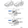 Quarter Duct Assy - Toyota Lexus 62940-12180