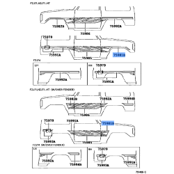 Sticker W/Over Fender