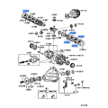 Toyota WASHER, FRONT DIFFERENTIAL SIDE GEAR THRUST, NO.1