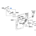 Toyota PAD, FR DOOR OUTSIDE