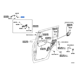 Rr Pad Door Outside Handle Rr