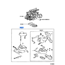 TOYOTA 04211-72071 Genuine Carburetor Kit