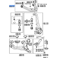 TOYOTA Front Upper Control Arm Assembly Right 48610-59135