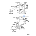 TOYOTA GENUINE Rear Spring Shackle Kit 04483-35120