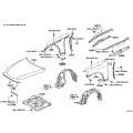 Toyota Front Side Panel Bracket RH 53835-33080