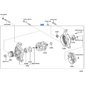 TOYOTA 27060-38050 Genuine Alternator Assembly
