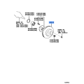 Toyota Genuine Front Brake Disc Rotor 43512-52090