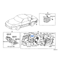 Toyota Retainer with Sealer Set (30 Pieces) - Replaces 62955-20020, 62955-12010