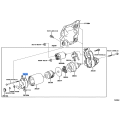 Toyota Frame Assy, Starter Commutator End 28130-38030, New Genuine OE
