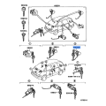 Cylinder & Key Set, Slide Door Lock, RH - Toyota Hiace (RZH103 LH103 RZH102)