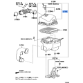 Toyota Air Cleaner Cap Sub-Assembly 17705-21090