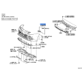 Front Bumper Fender Bracket Set - Left & Right Side - Toyota Camry 2018-2024