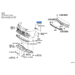 Retainer Fr Bumper Rh