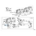 TOYOTA 87103-60290 Motor Sub-Assembly, Blower with Fan