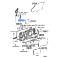 Genuine Toyota Run Channel 68141-21050