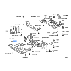 Toyota Engine Under Cover 51410-30161