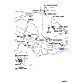 TOYOTA 84231-22050 Genuine Switch Assembly, Courtesy Lamp