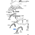 TOYOTA 53806-53070 Genuine Shield Sub-Assembly, Fender Splash, Front Left Hand